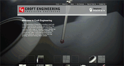 Desktop Screenshot of croftengineering.co.uk