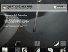 Tablet Screenshot of croftengineering.co.uk